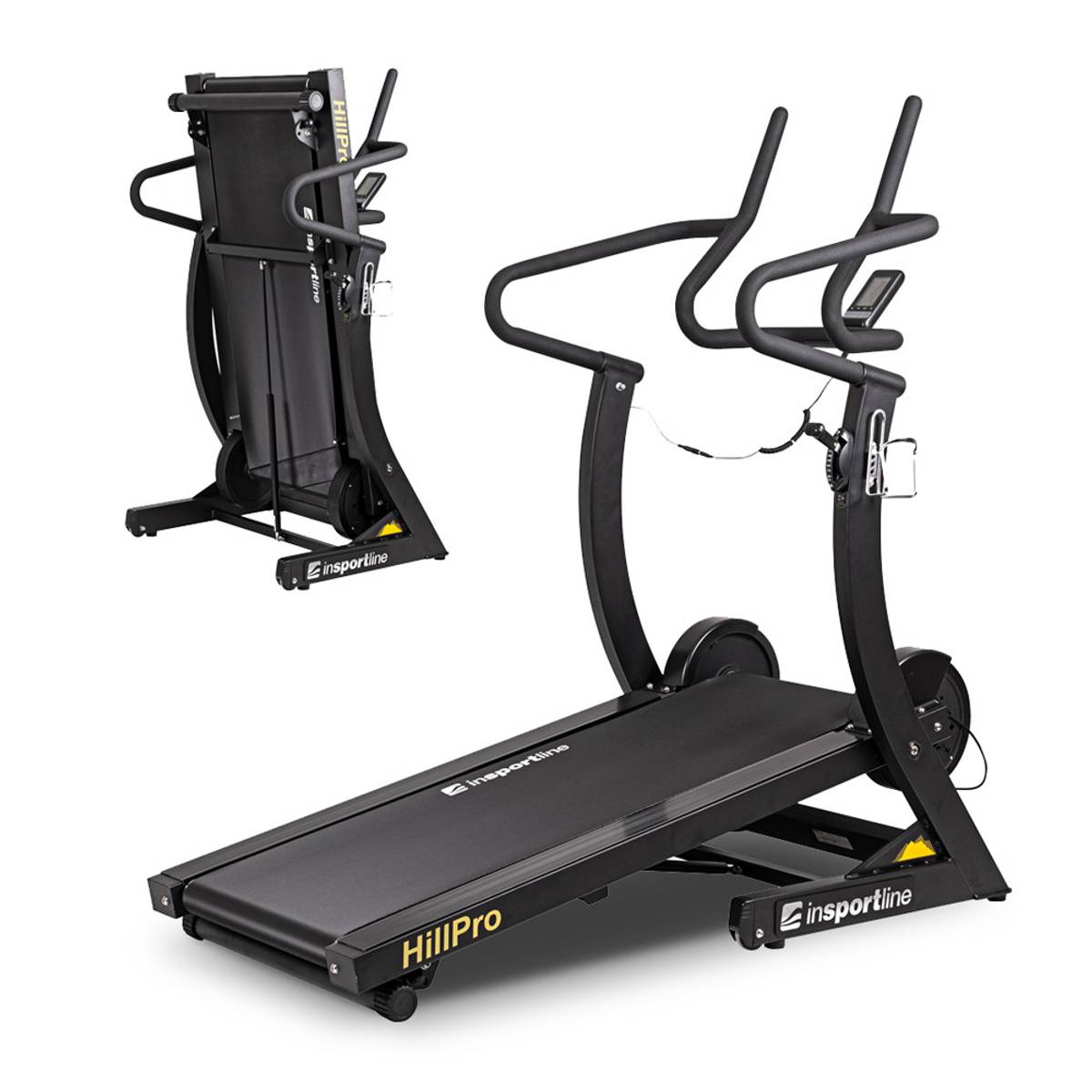 inSPORTline manuell tredemlle Hill Pro sammenleggbar